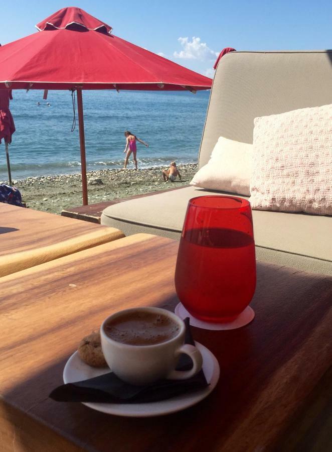 Modern Seaview Beach Studio Lemesós Eksteriør bilde